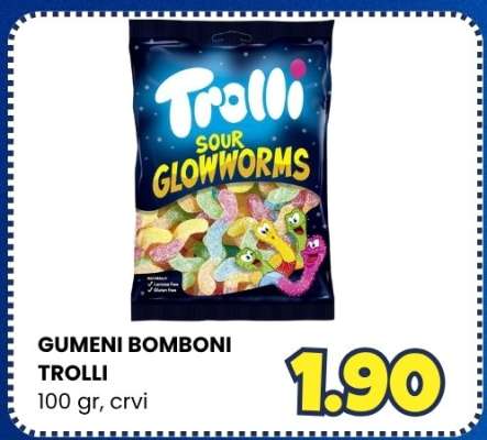 GUMENI BOMBONI TROLLI