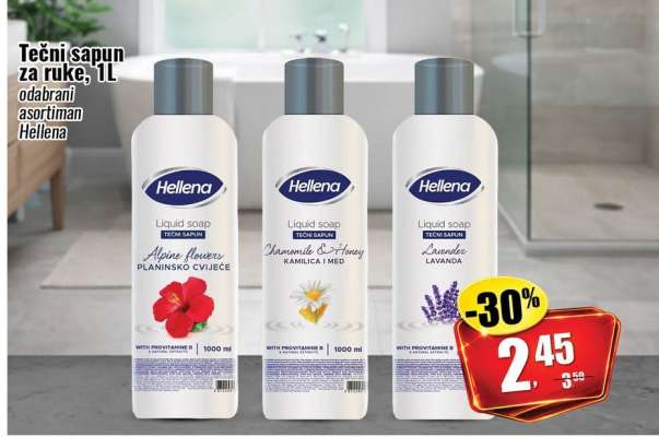 Hellena tečni sapun za ruke, 1L