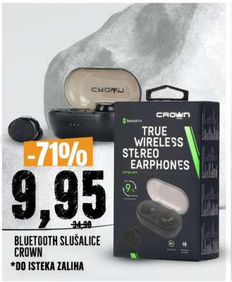Bluetooth slušalice Crown