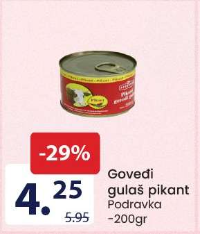 Goveđi gulaš pikant