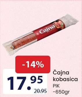 Čajna kobasica