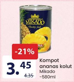 Kompot ananas kolut