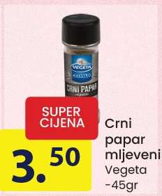 Crni papar mljeveni Vegeta