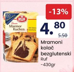 Mramoni kolač bezglutenski