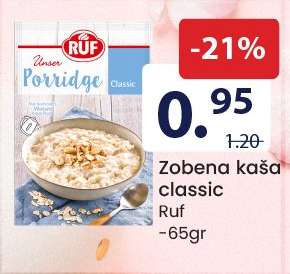 Zobena kaša classic