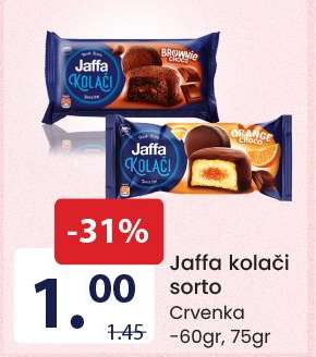 Jaffa kolači sorto