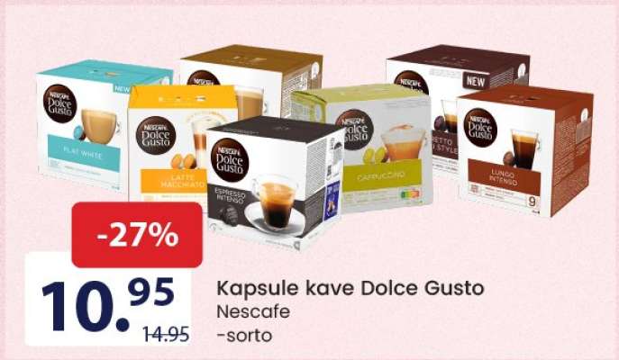 Kapsule kave Dolce Gusto
