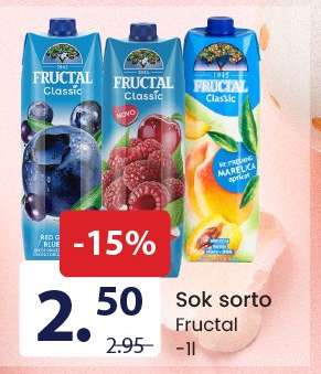 Sok sorto Fructal
