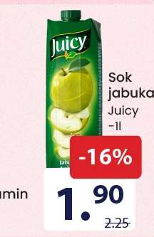 Sok jabuka Juicy
