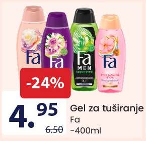 Gel za tuširanje Fa