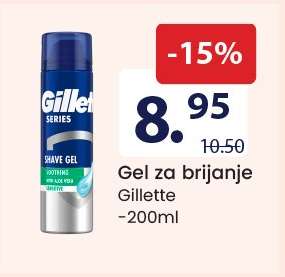 Gel za brijanje Gillette