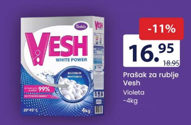 Prašak za rublje Vesh