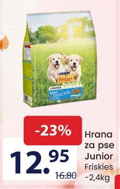 Hrana za pse Junior Friskies