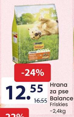 Hrana za pse Balance Friskies