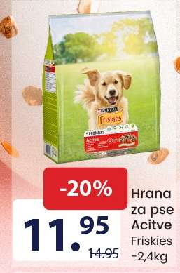 Hrana za pse Acitve Friskies