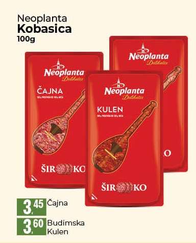 Neoplanta Kobasica Čajna