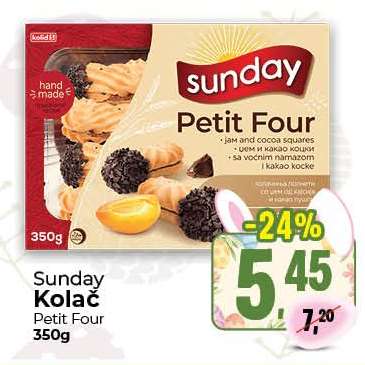 Sunday Kolač Petit Four