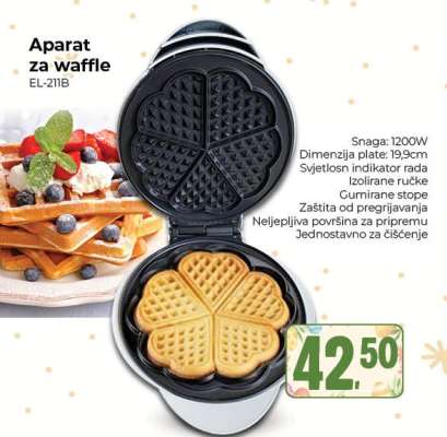 Aparat za waffle EL-211B