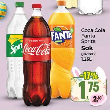 Coca Cola, Fanta, Sprite
