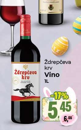 Ždrepčeva krv Vino