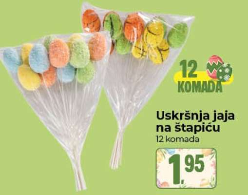 Uskršnja jaja na štapiću