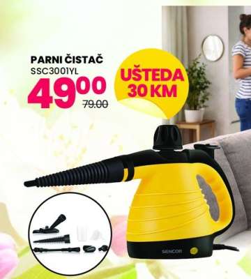 PARNI ČISTAČ SSC3001YL