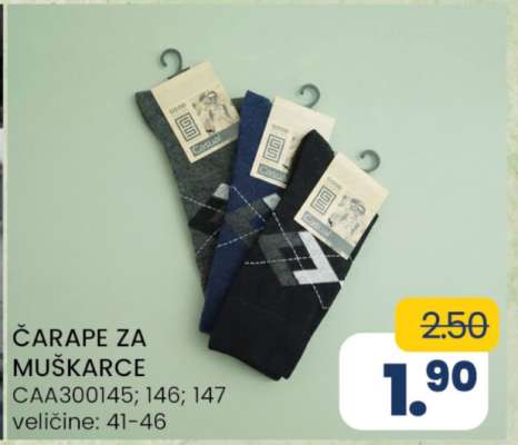 ČARAPE ZA MUŠKARCE