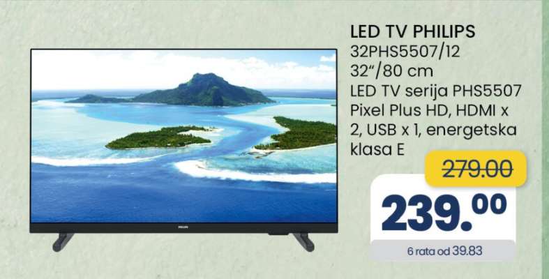 LED TV PHILIPS 32PHS5507/12