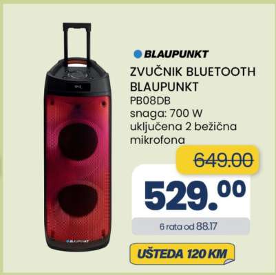 ZVUČNIK BLUETOOTH BLAUPUNKT