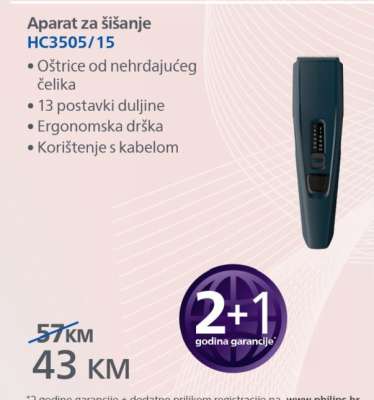 Aparat za šišanje HC3505/15