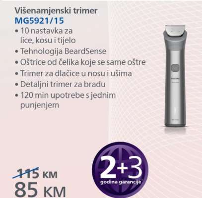Višenamjenski trimer MG5921/15