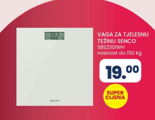 VAGA ZA TJELESNU TEŽINU SENCO