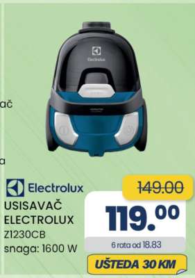 Usisavač Electrolux Z1230CB