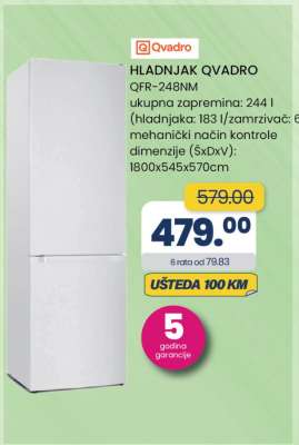 HLADNJAK QVADRO QFR-248NM