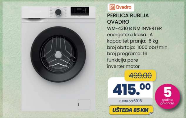 PERILICA RUBLJA QVADRO