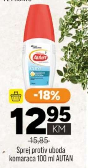 Sprej protiv uboda komaraca 100 ml AUTAN