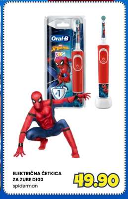 ELEKTRIČNA ČETKICA ZA ZUBE D100