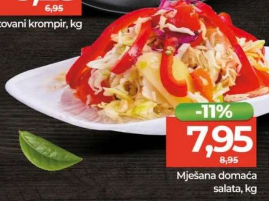Mješana domaća salata, kg