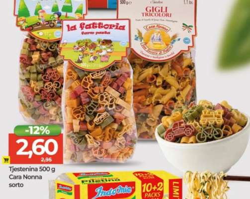 Tjestenina 500 g Cara Nonna sorto