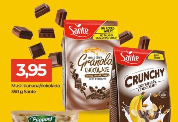 Musli banana/čokolada