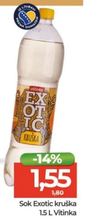 Sok Exotic kruška