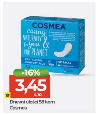 Dnevni ulošci 58 kom Cosmea
