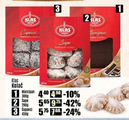 Klas Kolač Marcipan 300g