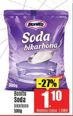 Bonito Soda bikarbona