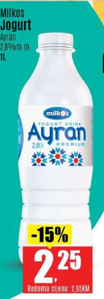 Milkos Jogurt Ayran