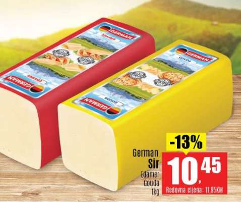 German Sir Edamer Gouda 1kg