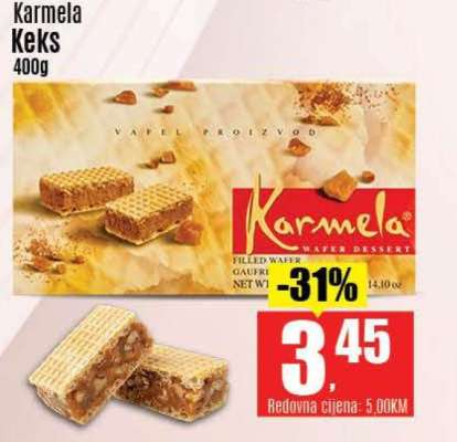 Karmela keks