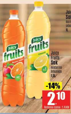Juicy Fruits Sok