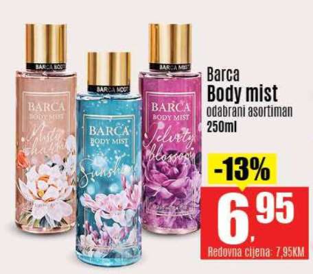 Barca Body Mist