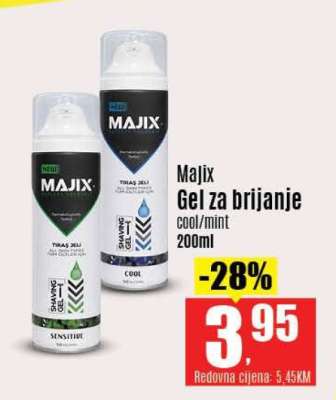 Majix Gel za brijanje